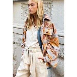 FREE PEOPLE RUBY PRINTED JACKET
